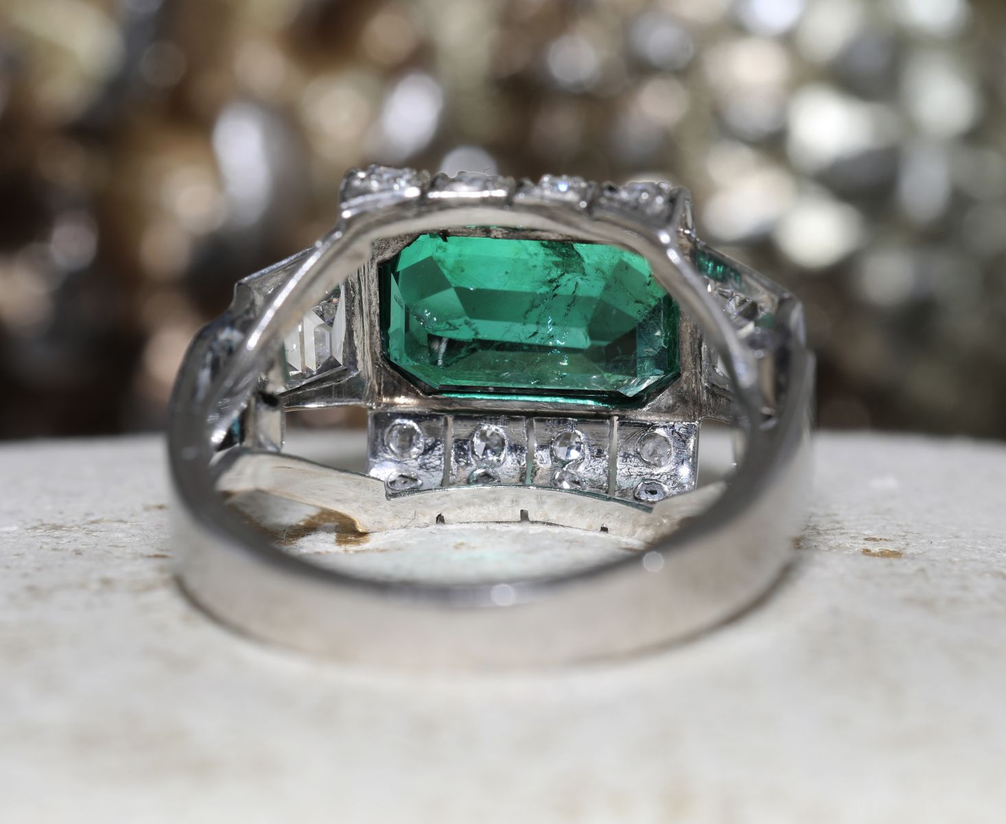 Antique Gallery Soleil アンティークジュエリー / 鑑定書付 約2ct